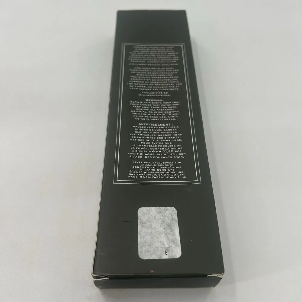 Williams Sonoma Unscented Tiny Taper Candles Fines Chandelles Long Stick Candles